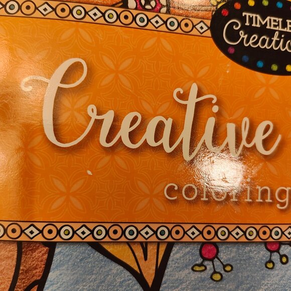 Cra-Z-Art Timeless Creations Coloring Book Bundle, Paperback, EUC! - Picture 8 of 12